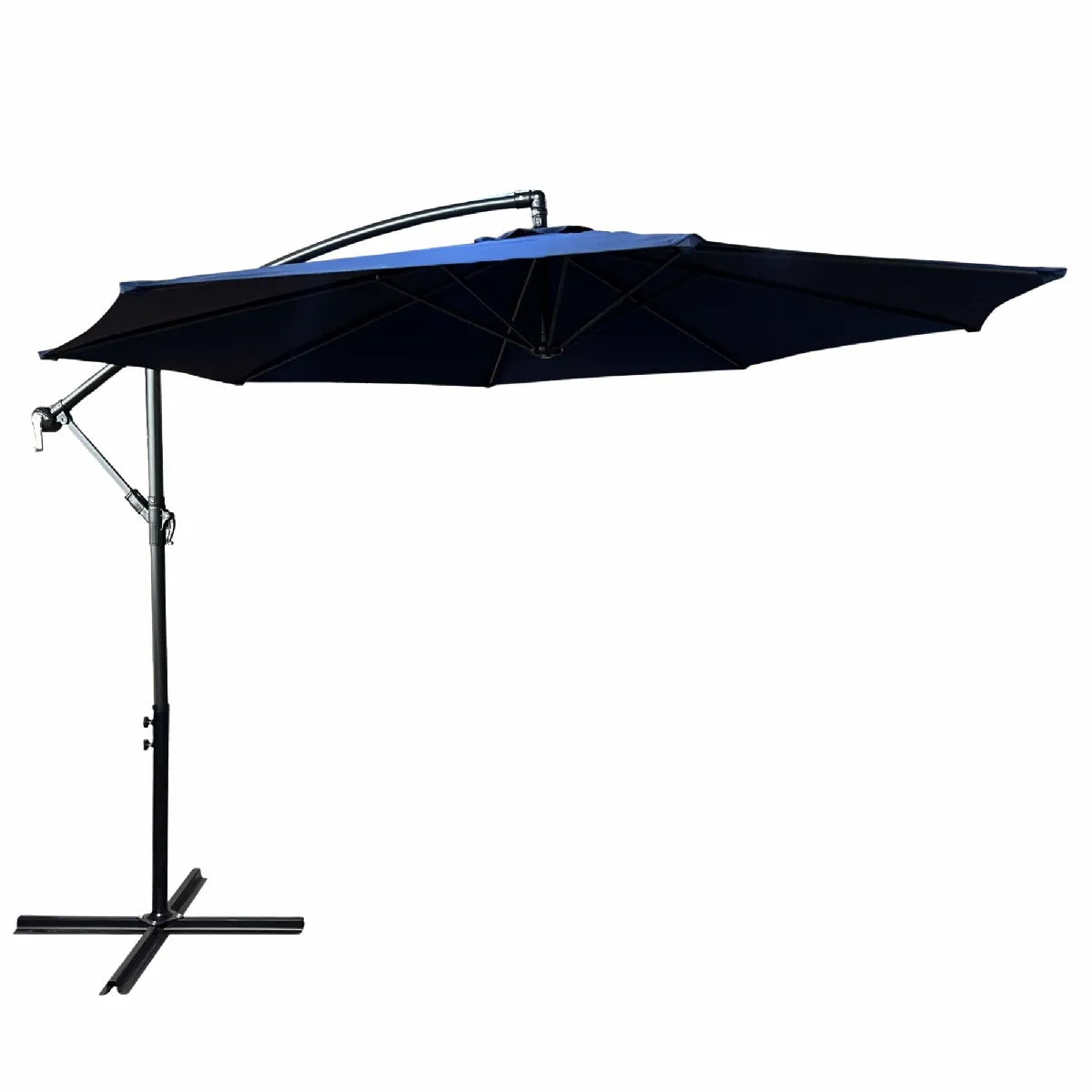 Akord Parasol Desplazado Azul Marino para Jardín Exterior