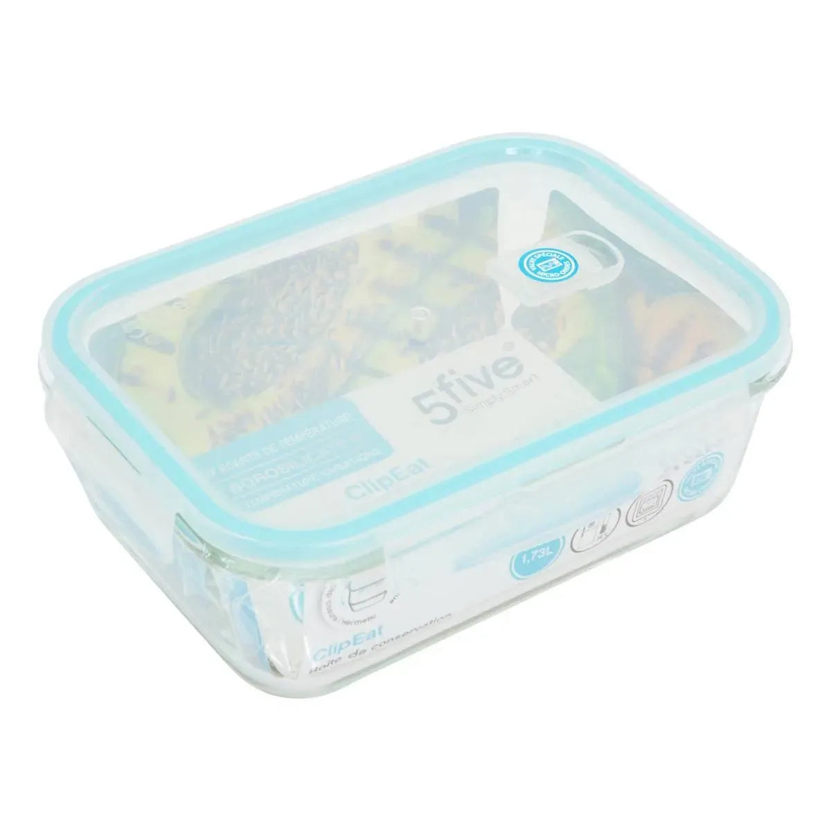 Ac-Deco Clipeat Caja De Conservación 1,73L Azul