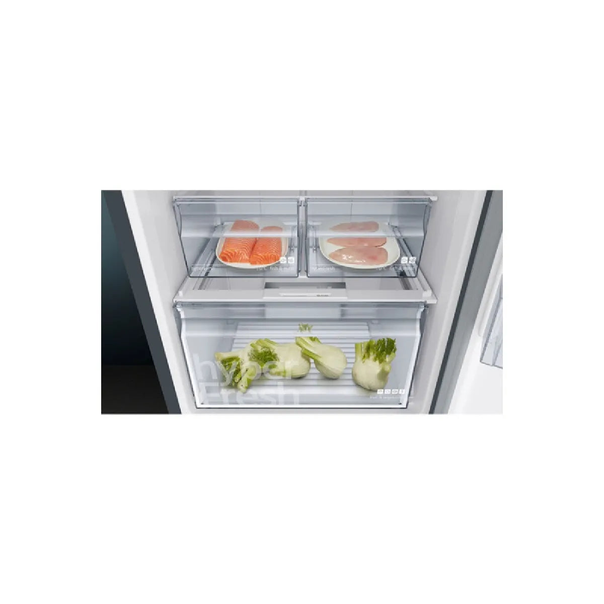 Siemens 4836880 Refrigerador No Frost Negro