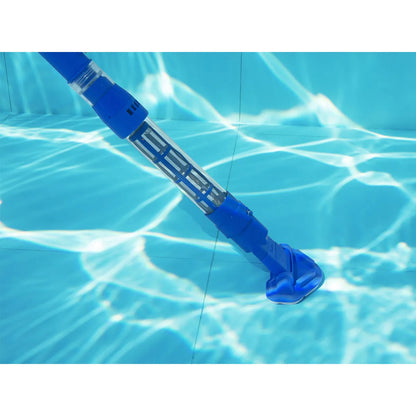 Bestway Aquareach Aspirador de Piscina Recargable Azul con Mango Telescópico