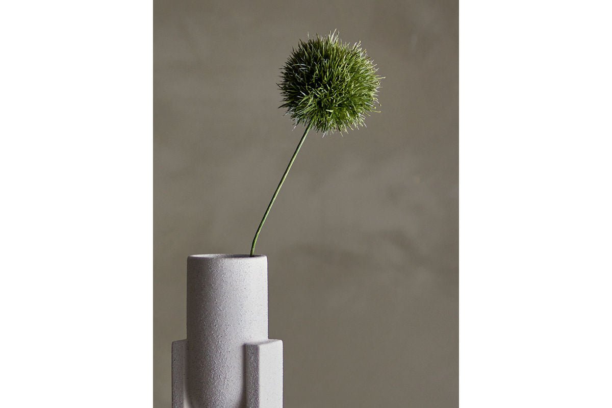 Luxusbetten24 Timeshell Dekorative Keramik Vase Weiß Wohnzimmer Design