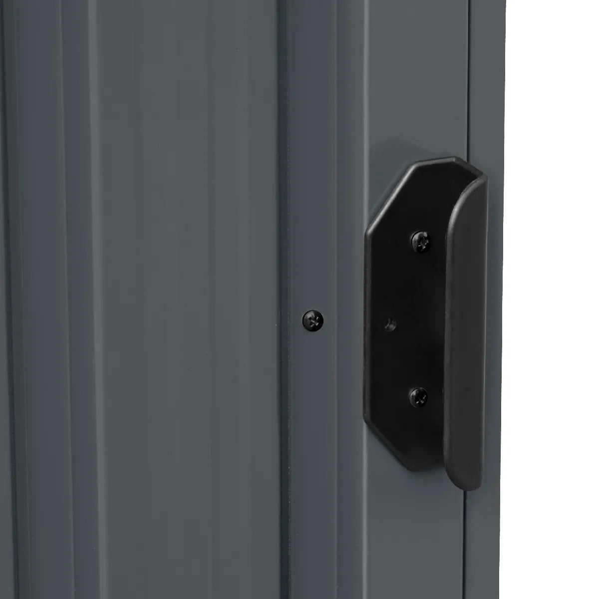 Axi House Caja Basura Acero Galvanizado 2,4x0,8x1,22 M Gris