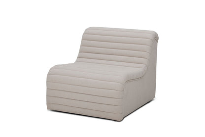 Lounge Sessel Hellbeige – Modernes Retro‑Design