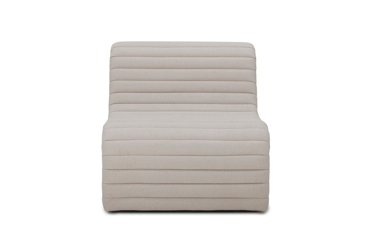 Lounge Sessel Hellbeige – Modernes Retro‑Design