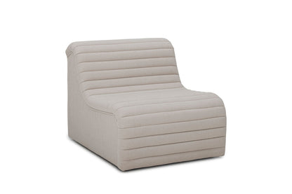 Lounge Sessel Hellbeige – Modernes Retro‑Design