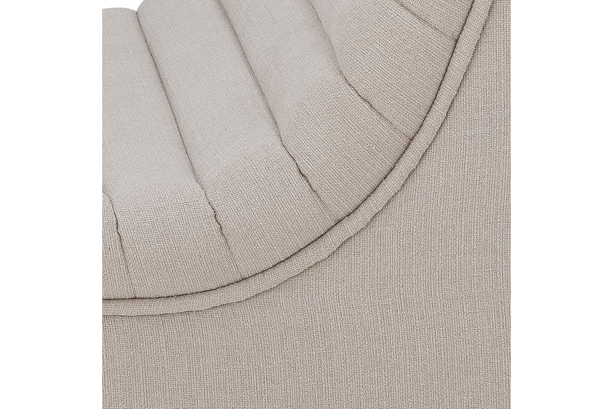 Lounge Sessel Hellbeige – Modernes Retro‑Design