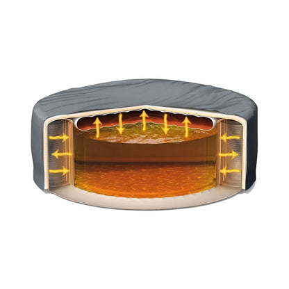 Couverture Thermique Spa Intex PureSpa Rond 8 Places MKR00011810124
