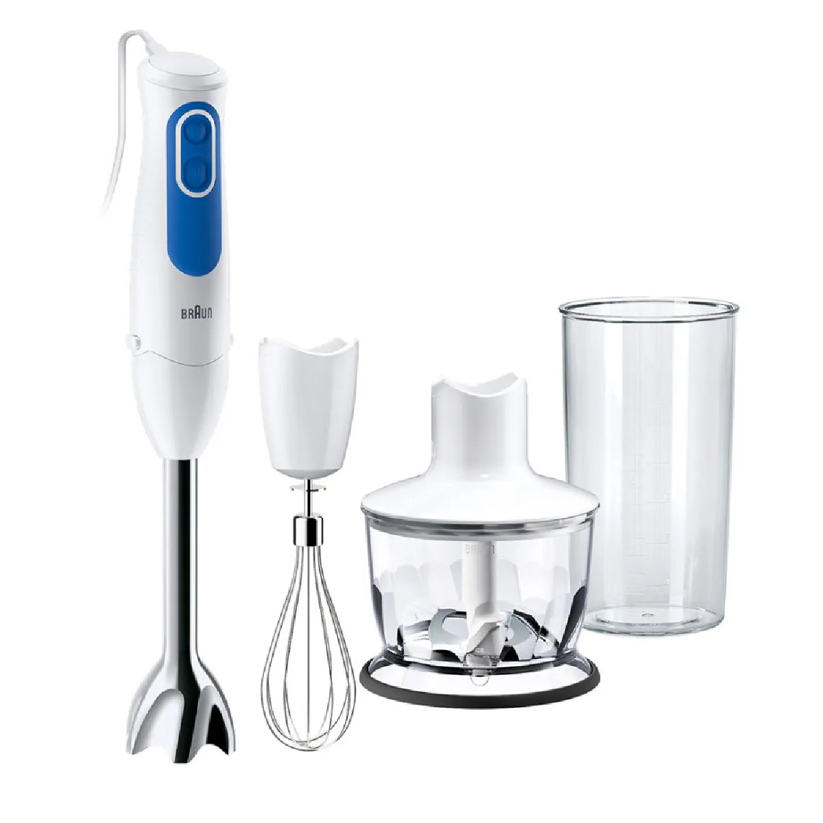 Braun MultiQuick 3 Licuadora de mano 700W Blanco/Azul