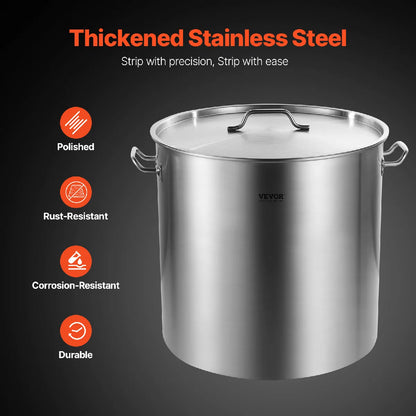 Marmite Inox 50cm Vevor Argent MKR00022438884