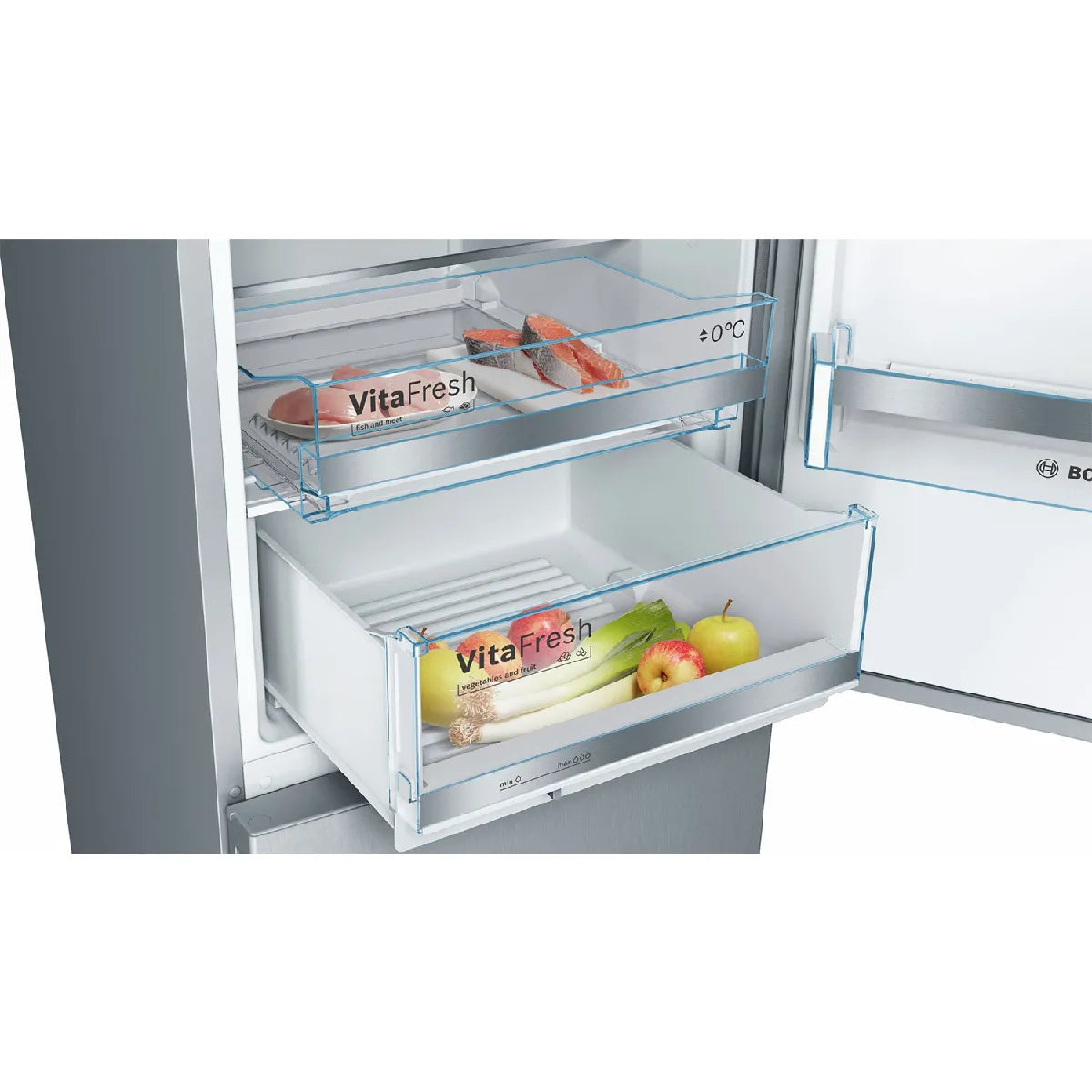 Bosch KGE39ALCA Refrigerador Combinado Acero Inoxidable 337 L