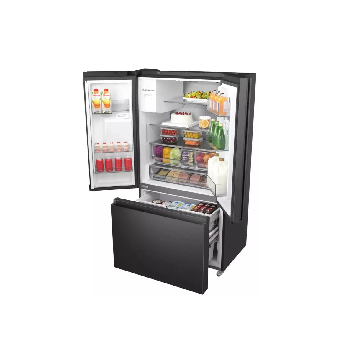 Hisense RF793N4SAFE Refrigerador Americano 612 litros No Frost Negro