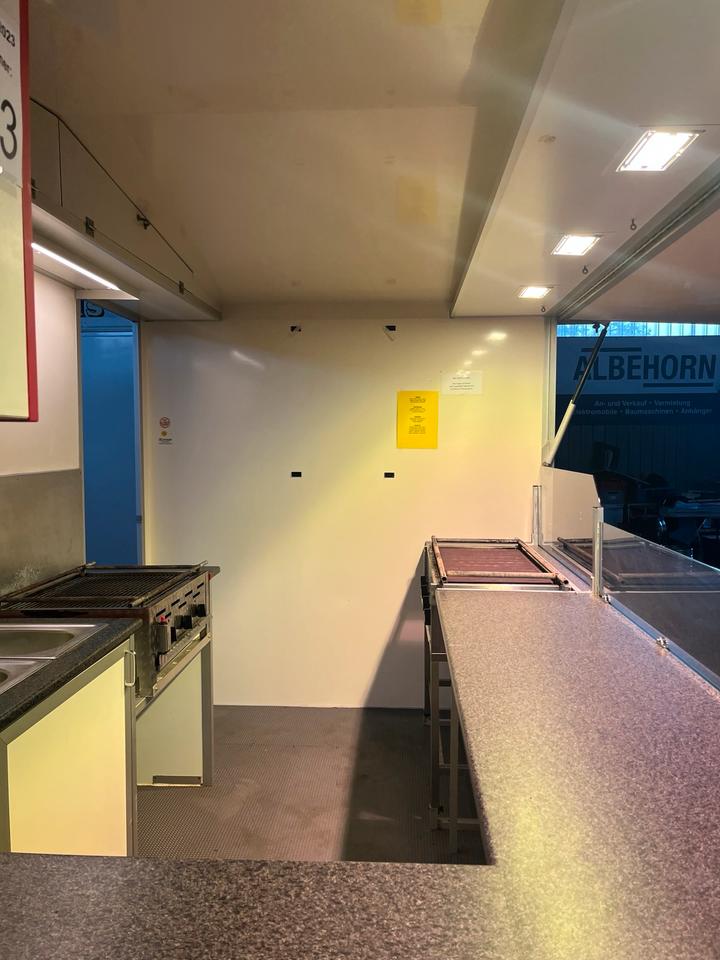 Contenedores Ejido Remolque di Vendita per Snack Bar