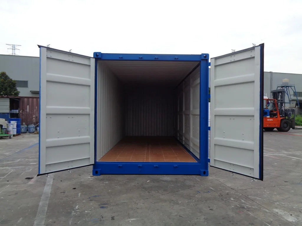 Contenedores Ejido Contenedor 20 Piedi Open Side Blu