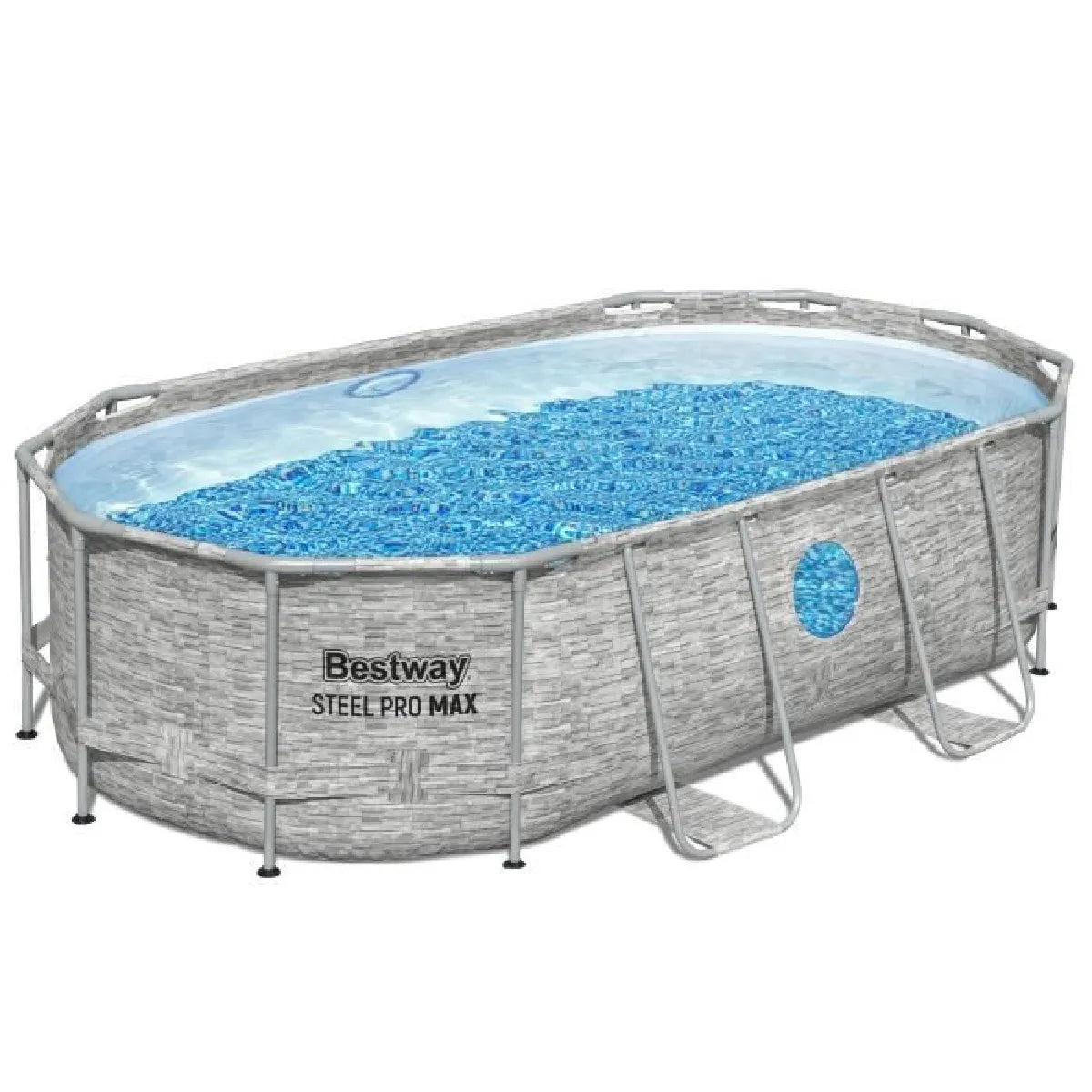 Bestway Steel Pro MAX Piscina Tubular Ovale 427x250x100 cm