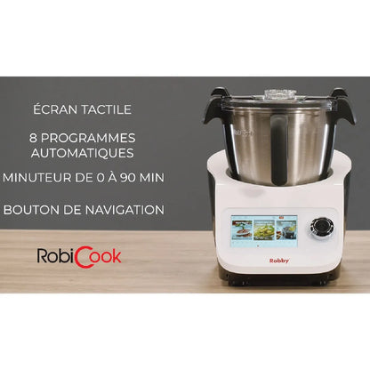 Robot Cuiseur Multifonction Robby Inox Robicook