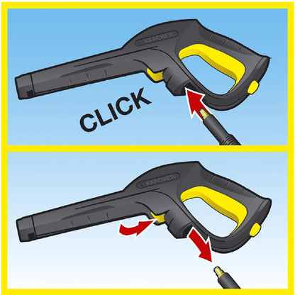 KÄRCHER Empuñadura Pistola K para Hidrolavadora, Conexión Quick Connect