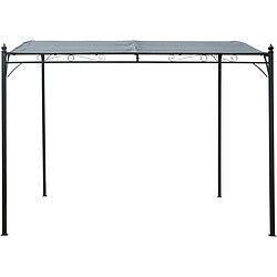 Aktive Pergola Desmontable Blanco 6x3m Techo Retráctil Exterior
