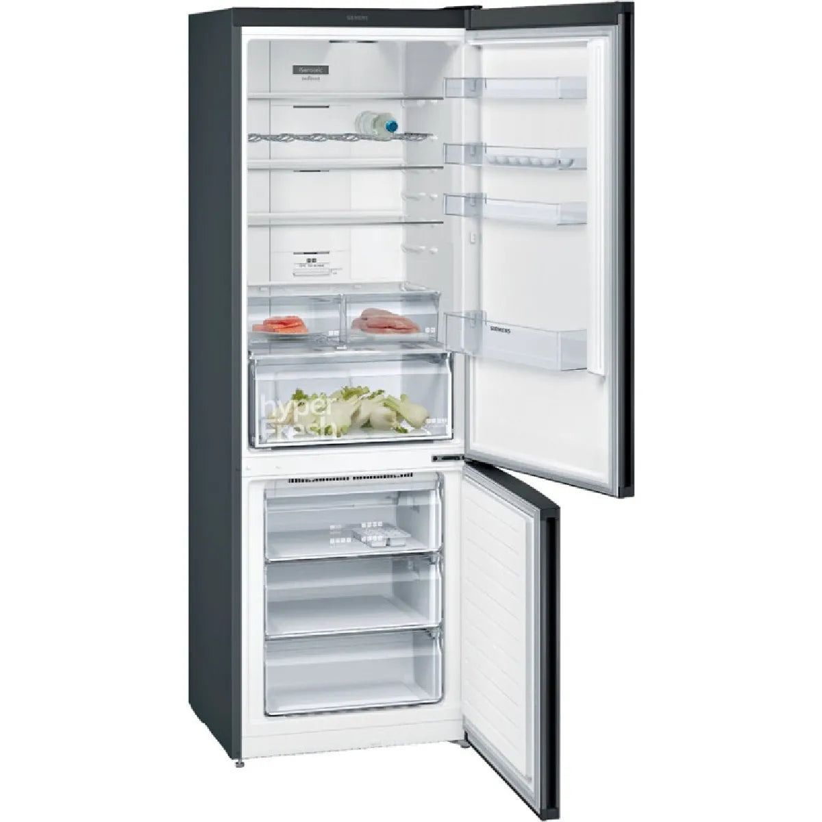 Siemens 4836880 Refrigerador No Frost Negro