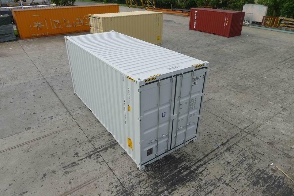 Contenedores Ejido Contenitore Marittimo 20′ High Cube Nuovo Bianco