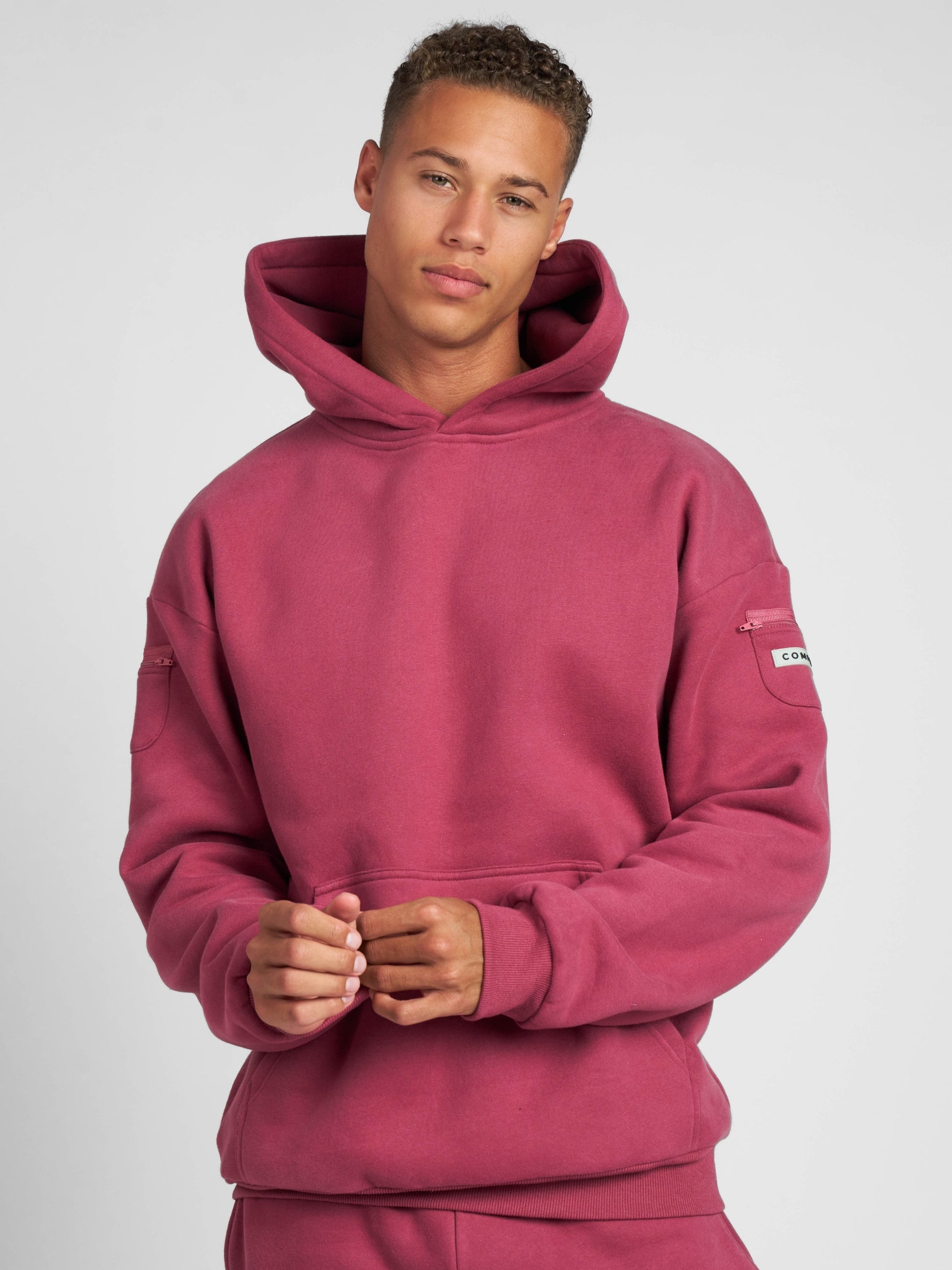 Comfrt Travel Essentials Kapuzenpullover – Superweiche Baumwollmischung, Mehrere Farben