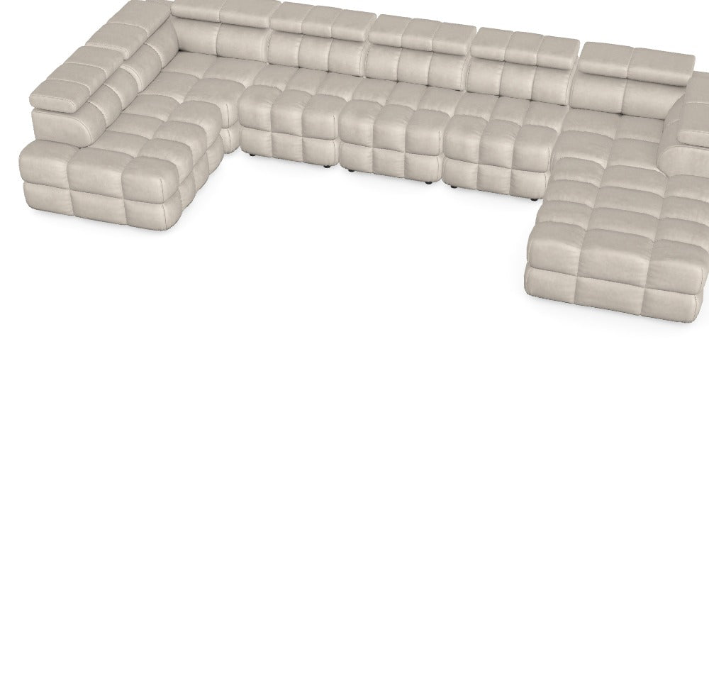 Luxusbetten24 Buffalo Modulares Sofa – Konfiguration M_MP4J3HR für Ihr Wohnzimmer