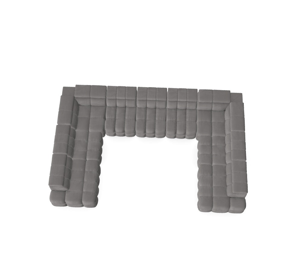 Modulares Sofa Buffalo – Deine Wunschkonfiguration, Individuell Zusammenstellbar für das Wohnzimmer