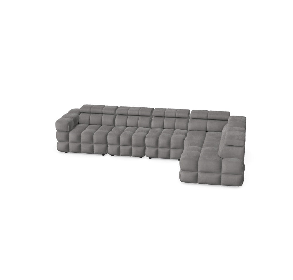 Luxusbetten24 Modulares Sofa Buffalo – Premium Deine Wunschkonfiguration M_XQTRVR