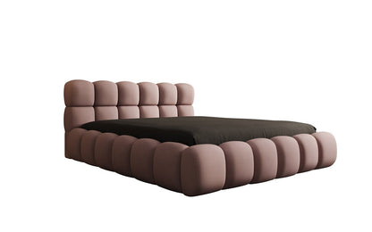 Luxusbetten24 Designer Polsterbett Boston Stoff mit Stauraum