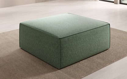 Luxusbetten24 Lesley Beistellhocker Strukturstoff Farbe Modern Komfort Wohnzimmer
