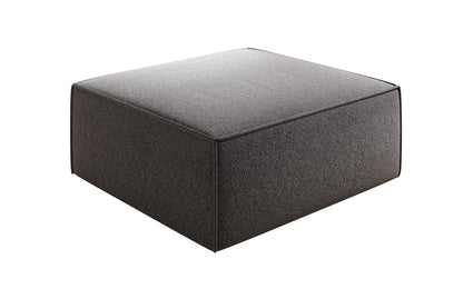 Luxusbetten24 Lesley Beistellhocker Strukturstoff Farbe Modern Komfort Wohnzimmer