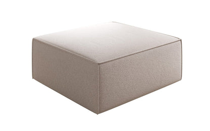 Luxusbetten24 Lesley Beistellhocker Strukturstoff Farbe Modern Komfort Wohnzimmer