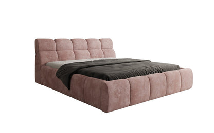 Designer Polsterbett Dallas Cord mit Stauraum
