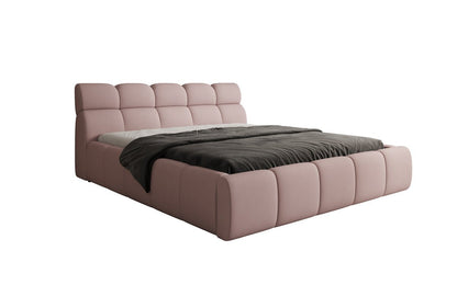 Luxusbetten24 Designer Polsterbett Dallas Samt mit Stauraum Schlafzimmer