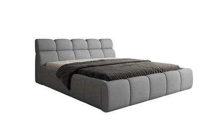 Luxusbetten24 Designer Polsterbett Dallas Samt mit Stauraum Schlafzimmer