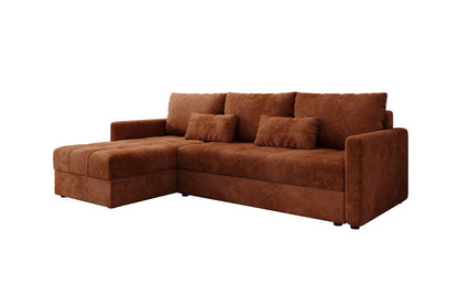 Luxusbetten24 Designer Sofa Roma Cord Schlaf‑Klappfunktion