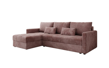 Luxusbetten24 Designer Sofa Roma Cord Schlaf‑Klappfunktion