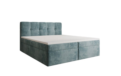 Boxspringbett Cozy II in Cord mit Stauraum