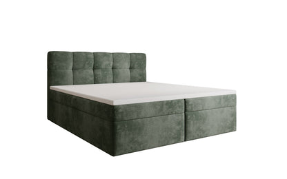 Boxspringbett Cozy II in Cord mit Stauraum