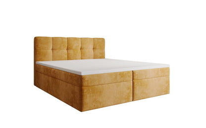 Boxspringbett Cozy II in Cord mit Stauraum