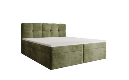 Boxspringbett Cozy II in Cord mit Stauraum