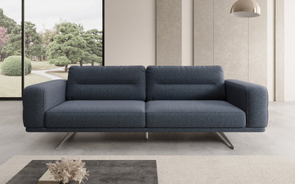 Luxusbetten24 Designer Sofa Torino 3‑Sitzer Bouclé Modern Wohnzimmer