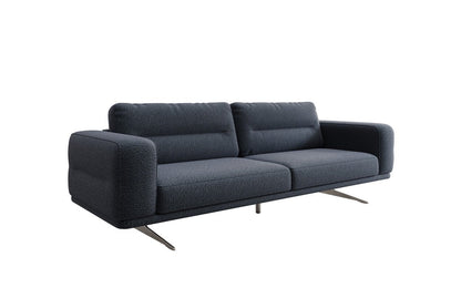 Luxusbetten24 Designer Sofa Torino 3‑Sitzer Bouclé Modern Wohnzimmer