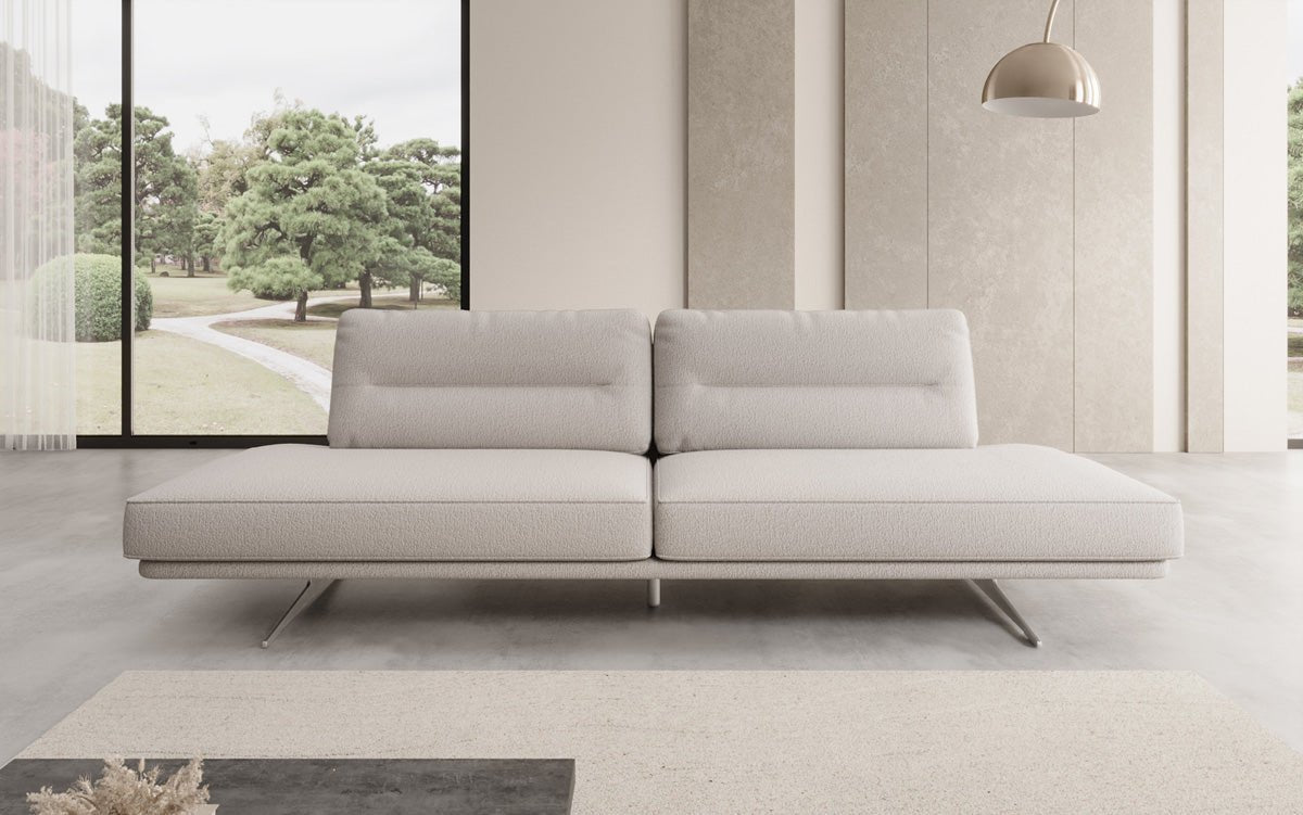 Luxusbetten24 Torino Designer Sofa Bouclé 3‑Sitzer