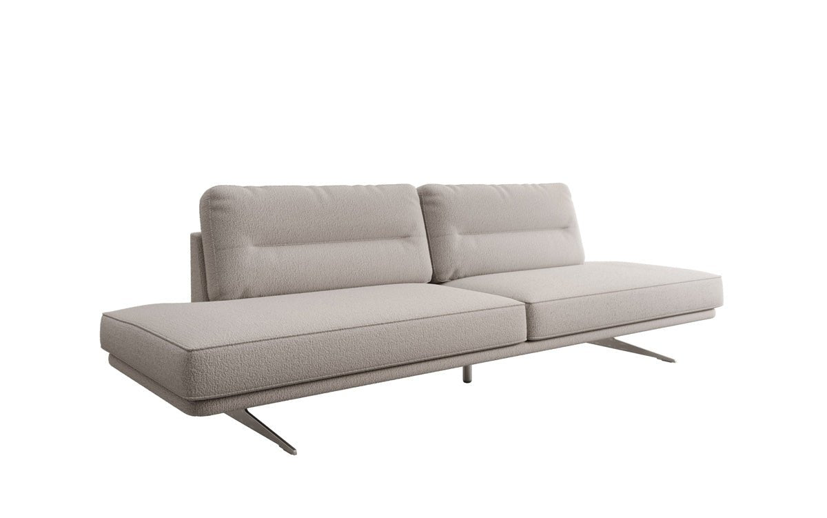 Luxusbetten24 Torino Designer Sofa Bouclé 3‑Sitzer