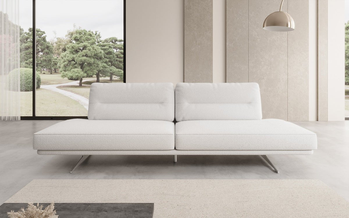 Luxusbetten24 Torino Designer Sofa Bouclé 3‑Sitzer