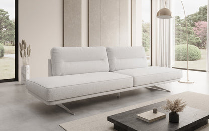 Luxusbetten24 Torino Designer Sofa Bouclé 3‑Sitzer