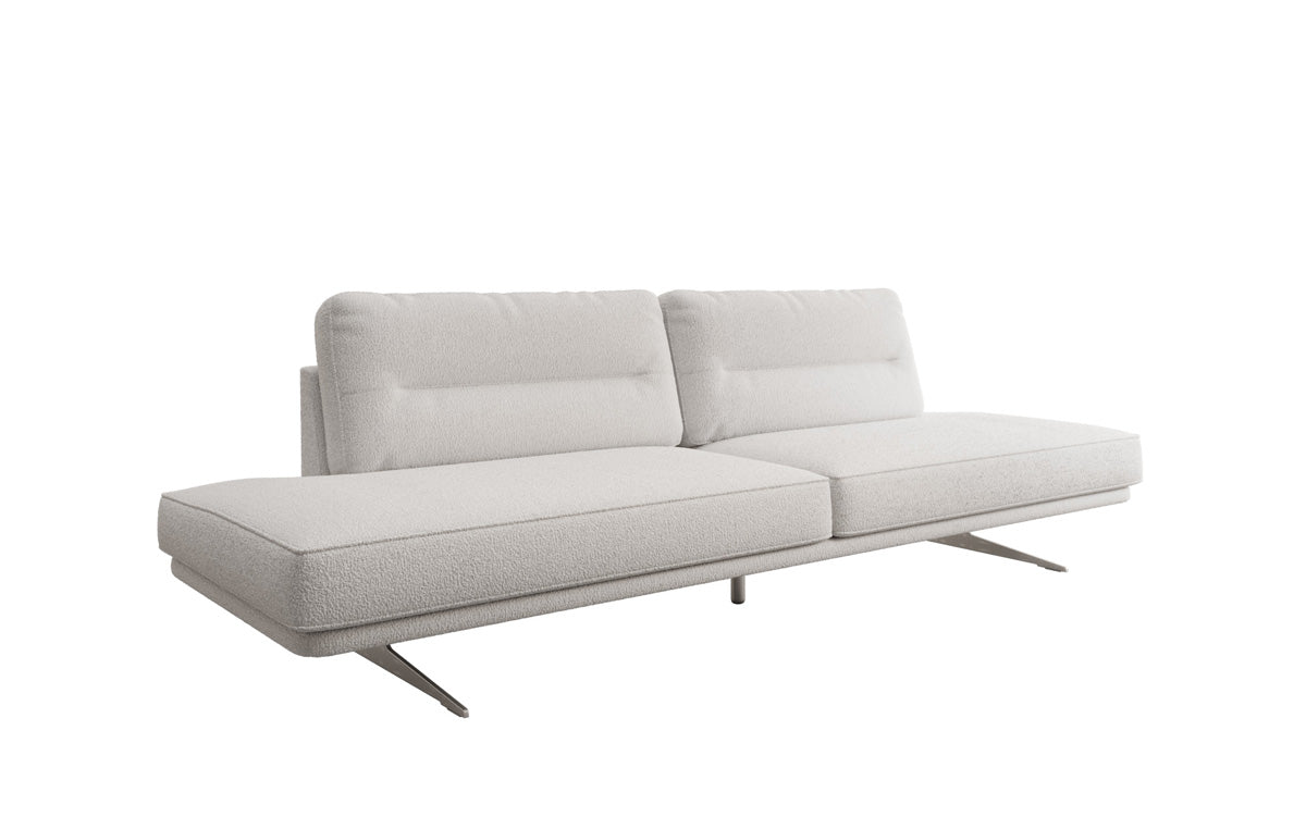 Luxusbetten24 Torino Designer Sofa Bouclé 3‑Sitzer