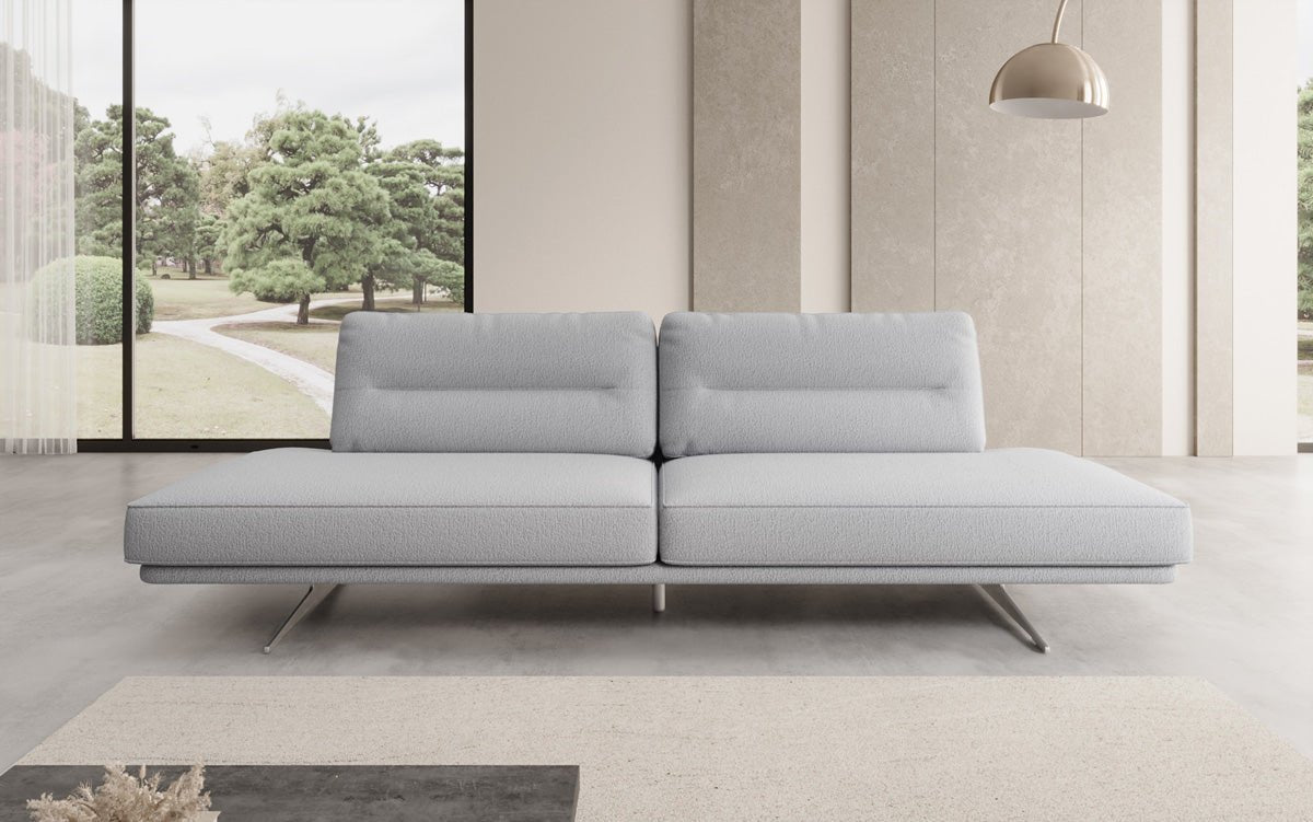 Luxusbetten24 Torino Designer Sofa Bouclé 3‑Sitzer