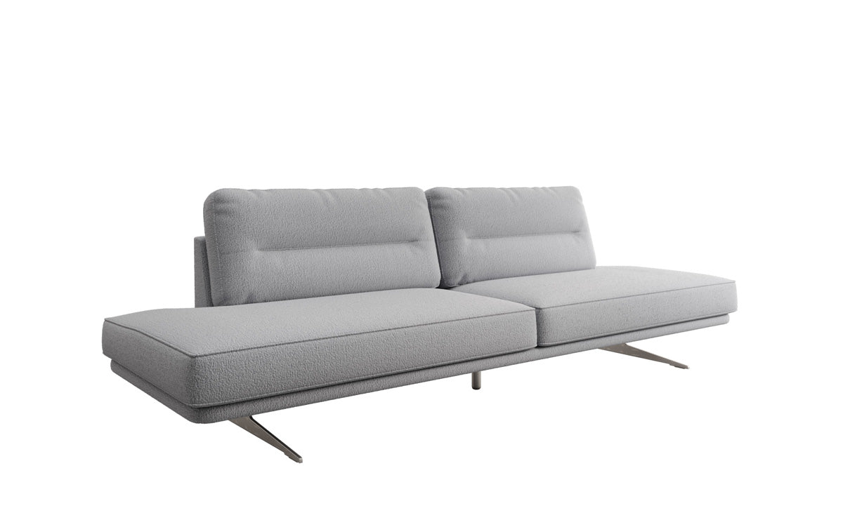 Luxusbetten24 Torino Designer Sofa Bouclé 3‑Sitzer
