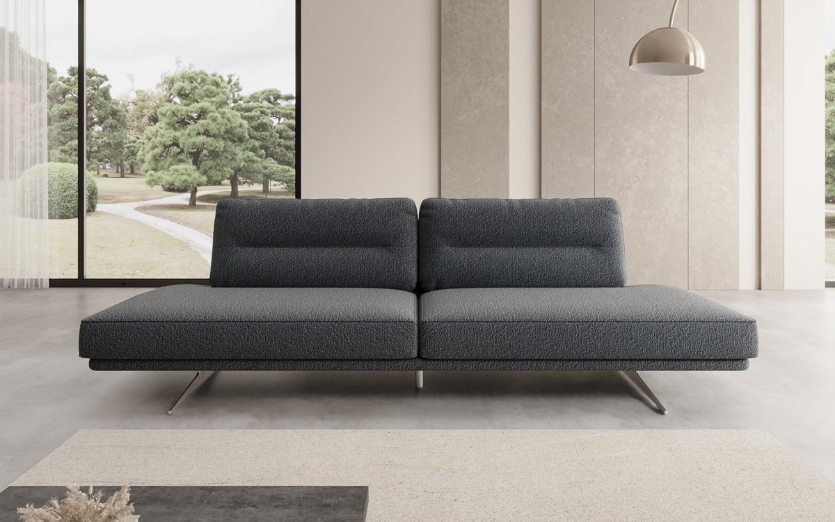 Luxusbetten24 Torino Designer Sofa Bouclé 3‑Sitzer